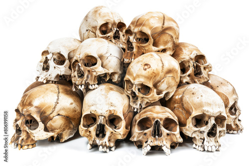 Pile of human skulls.  © Edgar Martirosyan