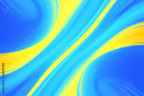 Gelber und blauer Hintergrund mit Streifen. Vektorabstraktes Hintergrundtexturdesign  helles Poster. Abstrakter Hintergrund moderne Hipster-futuristische Grafik. Mehrschichtiger Effekt mit Textur.