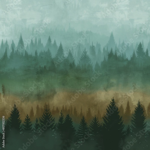 Nature Inspired Gradient  Gradient colors inspired by nature  such as forest greens  earthy browns  and sky blues.