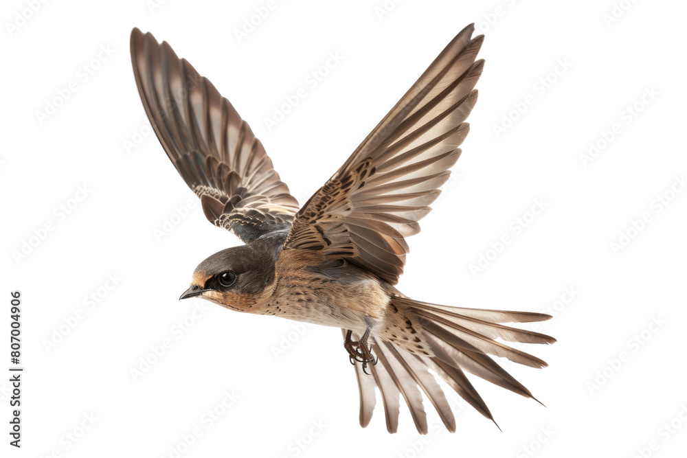 Sparrow flying isolated on transparent background Sparrow flying isolated on transparent background