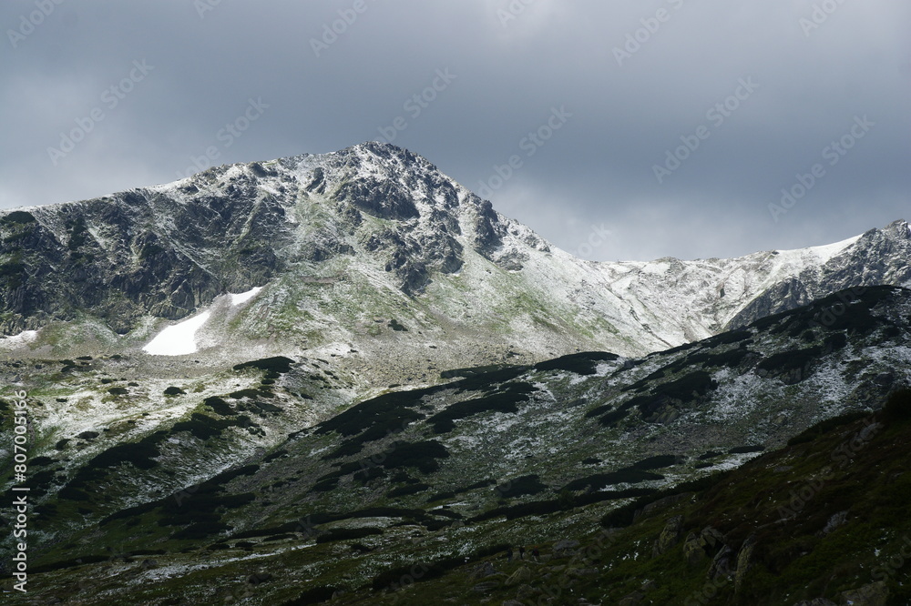 Trail to Szpiglasowy Wierch in the Polish Tatra Mountains.