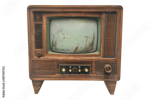 Television tales isolated on transparent background
