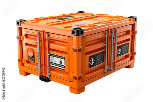 The orange box is a new product from the company. It is made of durable materials and is perfect for storing your belongings. The box is also stackable, so you can save space.