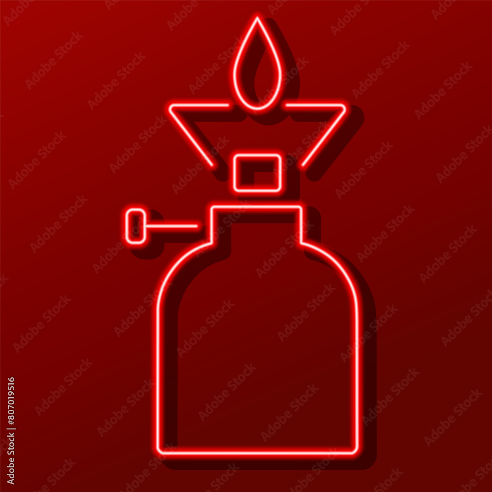 gas neon sign, modern glowing banner design, colorful modern design trend on black background. Vector illustration. gas neon sign, modern glowing banner design, colorful modern design trend on black background. Vector illustration.