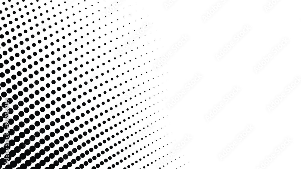Black and white halftone dots pattern. abstract vector background Black and white halftone dots pattern. abstract vector background