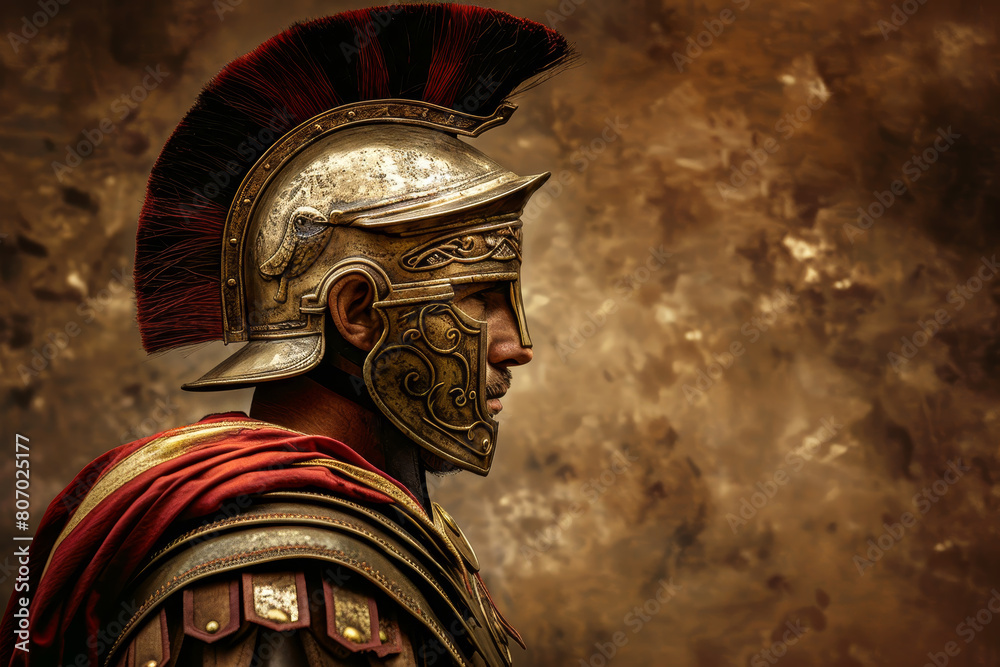 custom made wallpaper toronto digitala roman soldier against a textured background