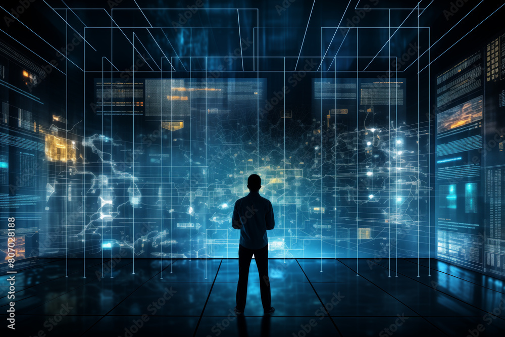 Abstract technology digital line electronic network data innovation concept background. Abstract technology digital line electronic network data innovation concept background.