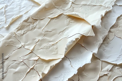 Off-white eggshell cracked texture background with subtle light and shadow