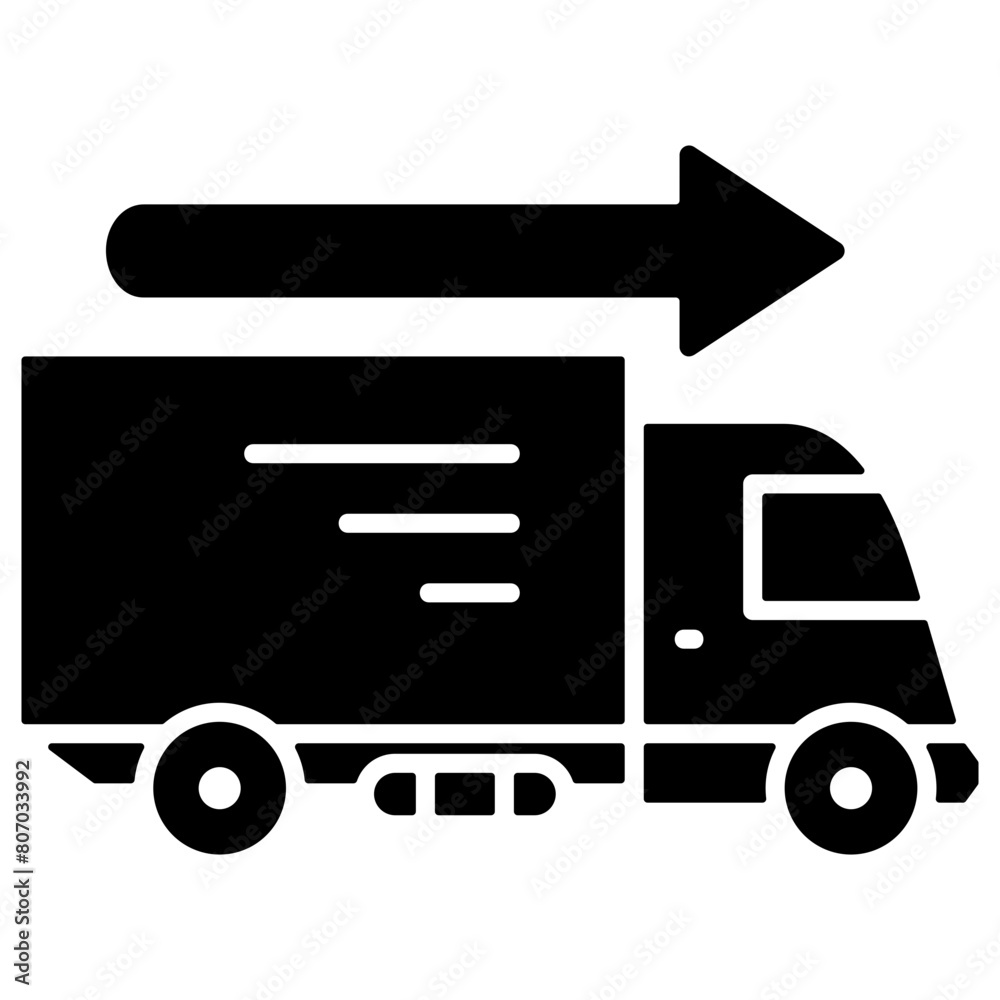 Delivery Truck Icon Delivery Truck Icon