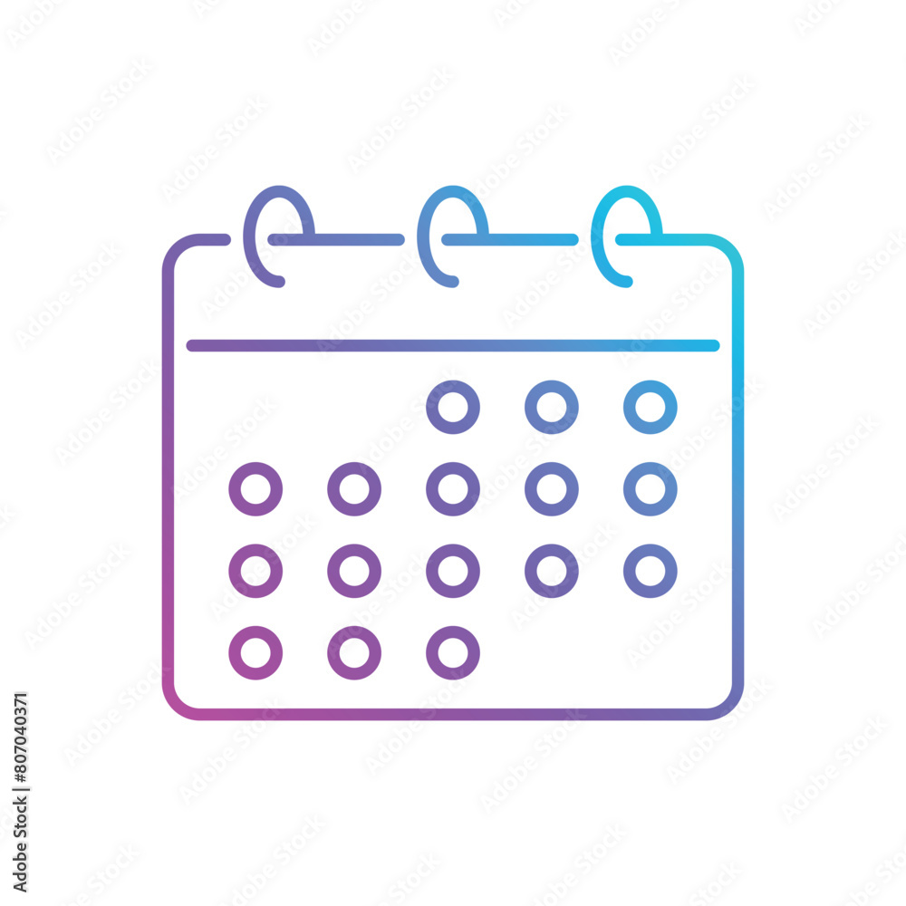 Calender vector icon Calender vector icon