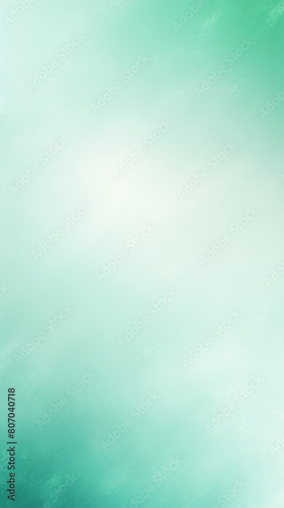 Mint Green white spray texture color gradient shine bright light and glow rough abstract retro vibe background template grainy noise grungy empty