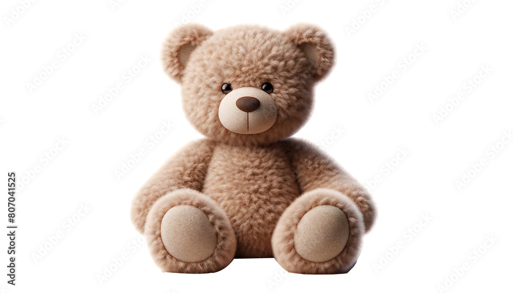 teddy bear isolated on white background
