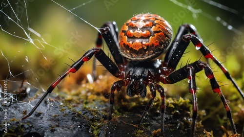 Araneus diadematus, also known as the European garden spider or cross orb weaver, is a species of orb-weaver spider found in Europe, North Africa, and parts of Asia.