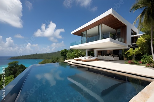 luxury home on the beach © Raza Studio 