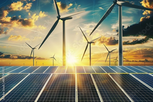 Wind turbines in a renewable world