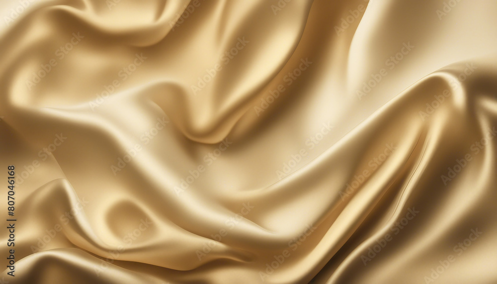 Obraz premium gold toned background, silk drapery backdrop