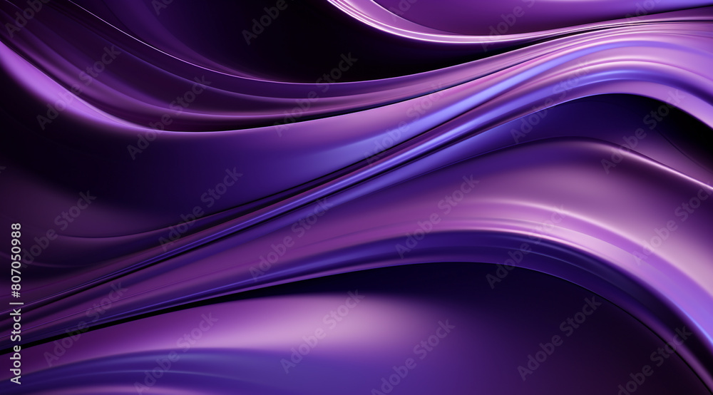 Abstract background of soft lavender liquid metal with waves and stars, dark silver, and black colors Abstract background of soft lavender liquid metal with waves and stars, dark silver, and black colors