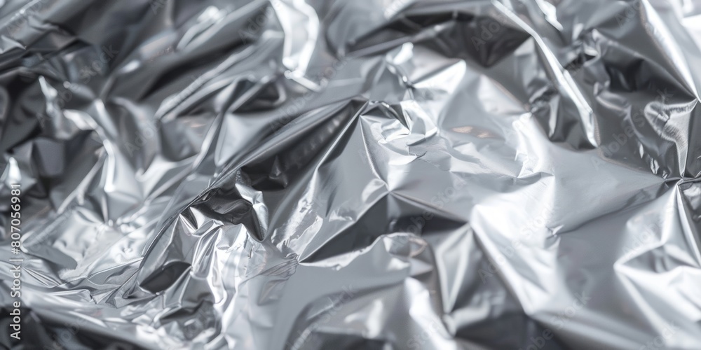 Abstract background of crumpled aluminium foil or black bag Abstract background of crumpled aluminium foil or black bag