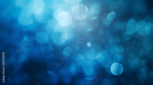 abstract glowing circles on a blue background,Blue Curvy And Wavy Abstract Art Background,Classic blue colorful blurred gradient background. Mixed motion texture of trendy color of the yea

 photo