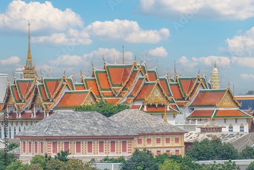 Grand Palace Roof in Bangkok City, Thailand