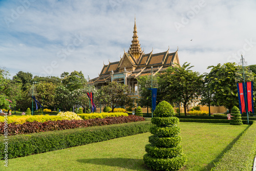 Photography Royal Palace of Cambodia, Phnom Penh, Cambodia