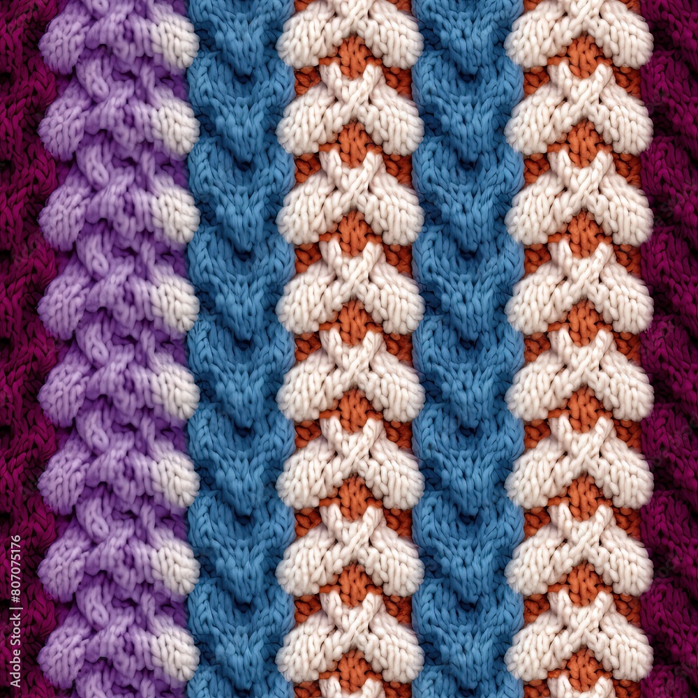 seamless pattern with knitting needles and yarn seamless pattern with knitting needles and yarn