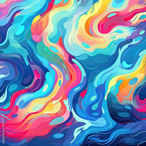 abstract background with waves