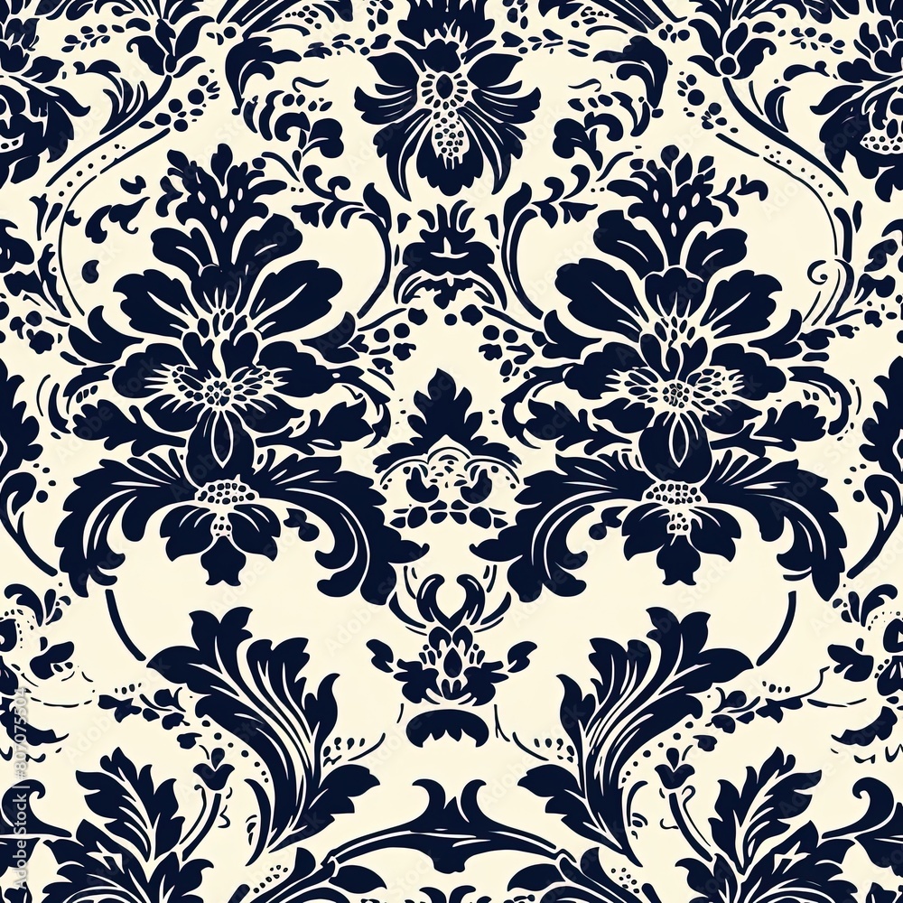 seamless pattern with round frame with flowers seamless pattern with round frame with flowers