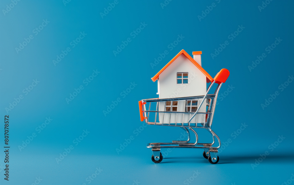 A house is a shopping cart