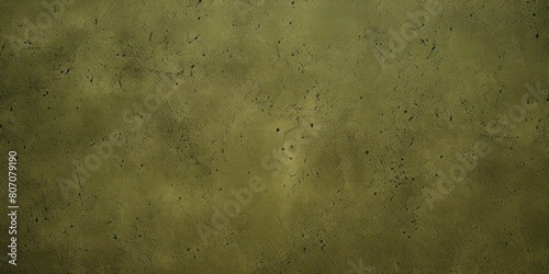 Olive vintage grunge background minimalistic flecks particles grainy eggshell paper texture vector illustration with copy space texture for display  photo