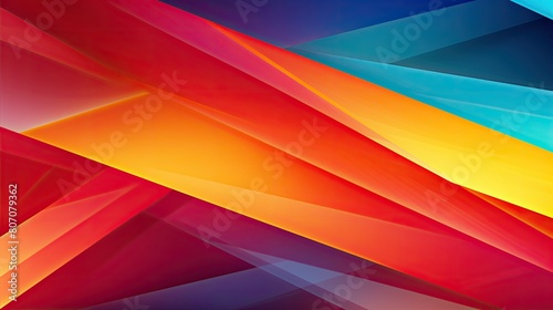 Abstract gradient background with intersecting lines and angles