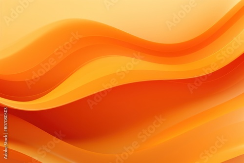 Orange abstract wavy pattern in orange color, monochrome background with copy space texture for display products blank copyspace for design text 