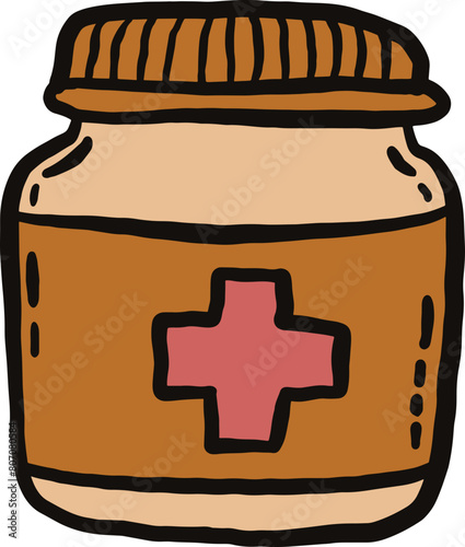 Medicine doodle design