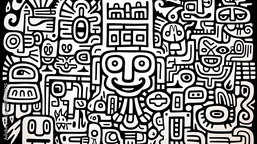 seamless pattern with hand drawn doodle alphabet seamless pattern with hand drawn doodle alphabet
