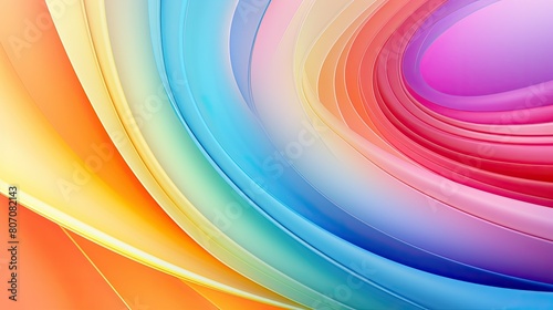 Abstract gradient background with swirling vortex patterns