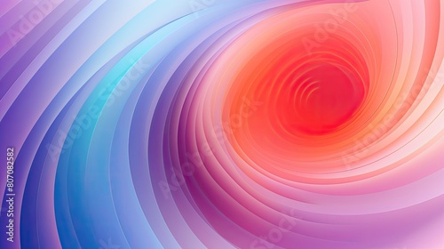 Abstract gradient background with swirling vortex patterns