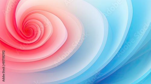 Abstract gradient background with swirling vortex patterns