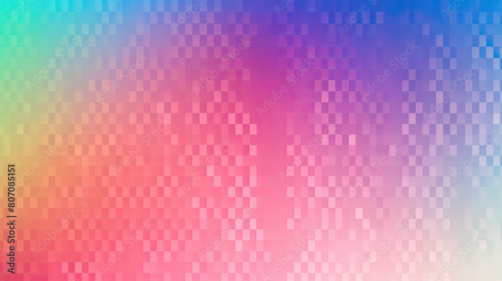 Gradient background resembling a digital pixelation effect