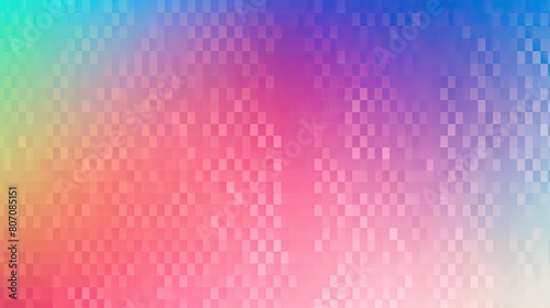 Gradient background resembling a digital pixelation effect