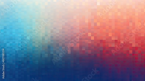 Gradient background resembling a digital pixelation effect