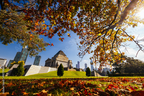 Shrine of Remembrance in Melbourne Australia © FiledIMAGE
