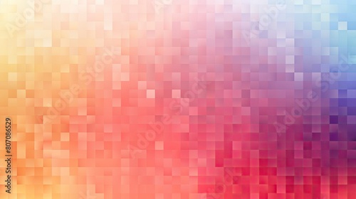 Gradient background resembling a digital pixelation effect