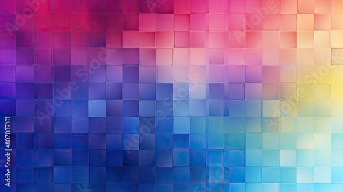 Gradient background resembling a digital pixelation effect