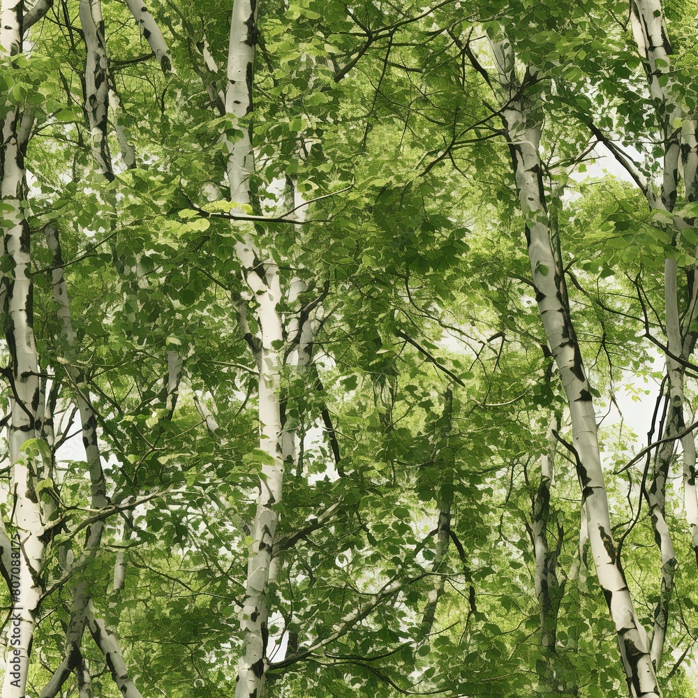 Fototapeta premium leaves in the forest