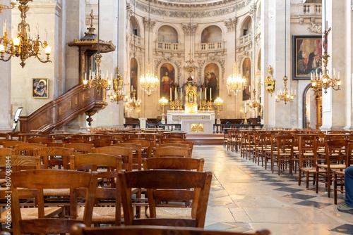 interior of a church photo