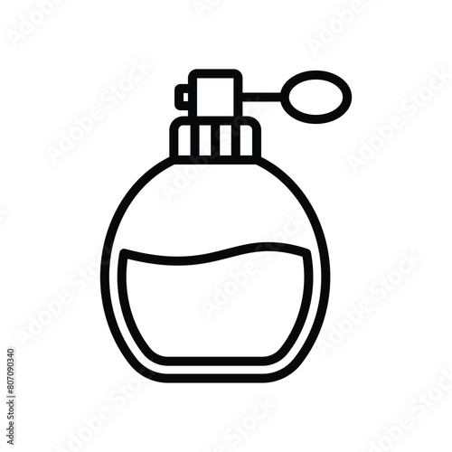 perfume icon vector design template simple and clean