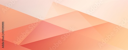 Peach minimalistic geometric abstract background diagonal triangle patterns vibrant header design poster design template web texture with copy space 