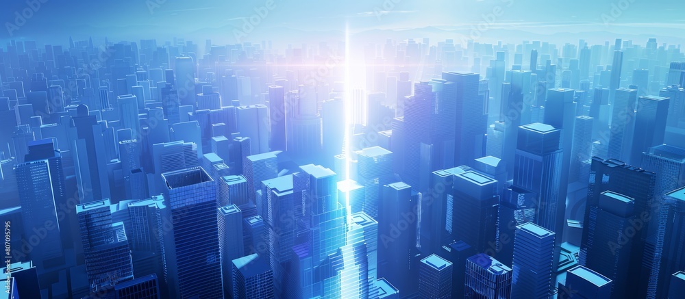 Background materials for futuristic cities with a sense of technology Background materials for futuristic cities with a sense of technology
