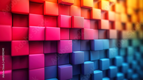 Multicolored Wallpapers Abstract And Vibrant 3D Background