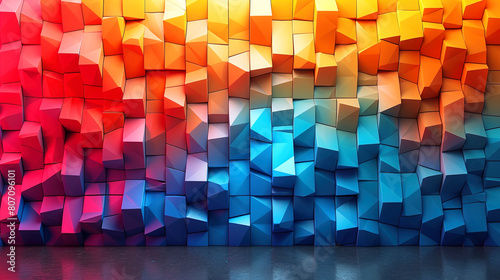 Multicolored Wallpapers Abstract And Vibrant 3D Background